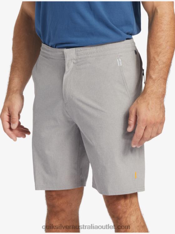 Quiksilver Men Waterman Suva 20 Amphibian Boardshorts H2N4B781 sharkskin