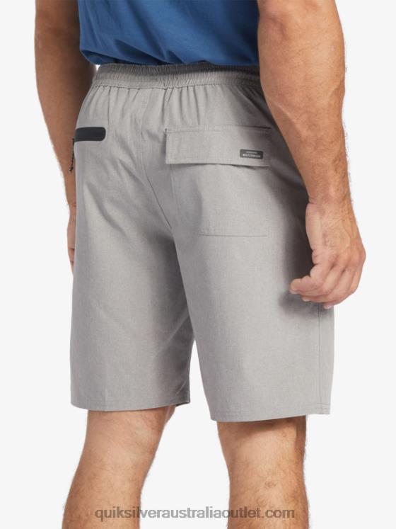 Quiksilver Men Waterman Suva 20 Amphibian Boardshorts H2N4B781 sharkskin