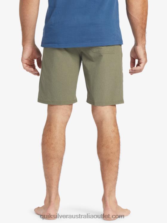 Quiksilver Men Waterman Suva 20 Amphibian Boardshorts H2N4B782 dusty olive