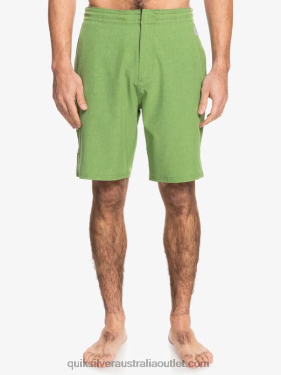 Quiksilver Men Waterman Suva 20 Amphibian Boardshorts H2N4B783 four leaf clover heather