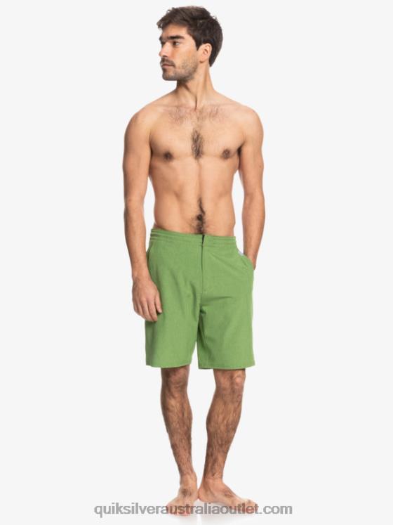 Quiksilver Men Waterman Suva 20 Amphibian Boardshorts H2N4B783 four leaf clover heather