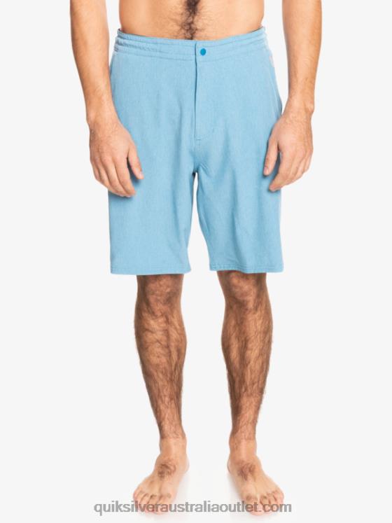Quiksilver Men Waterman Suva 20 Amphibian Boardshorts H2N4B784 dusk blue