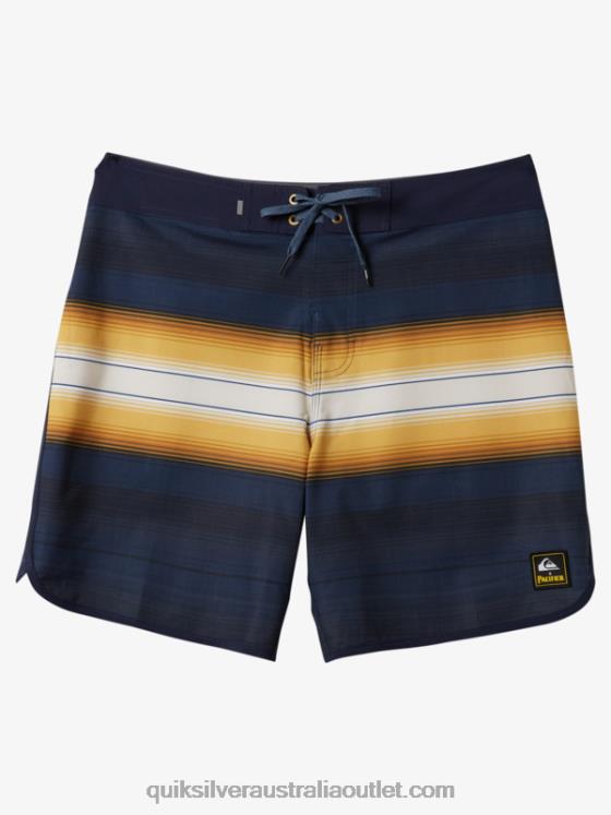 Quiksilver x Pacifico Men Surfsilk 18 Boardshorts H2N4B13 navy blazer