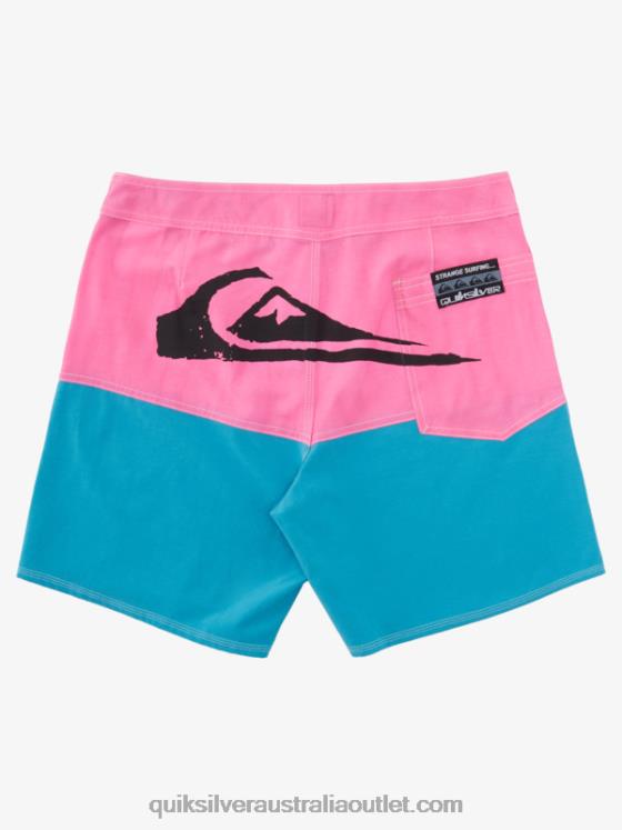 Quiksilver x Stranger Men Things Butt Logo 1986 17 Boardshorts H2N4B1720 lenora hills