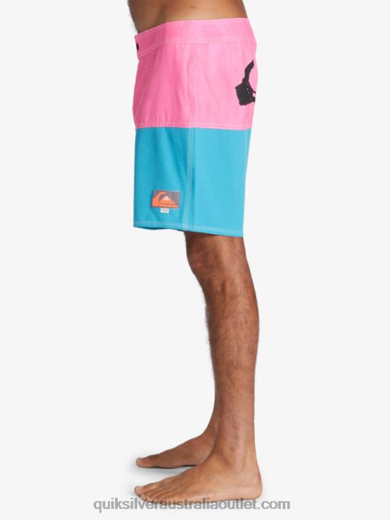 Quiksilver x Stranger Men Things Butt Logo 1986 17 Boardshorts H2N4B1720 lenora hills