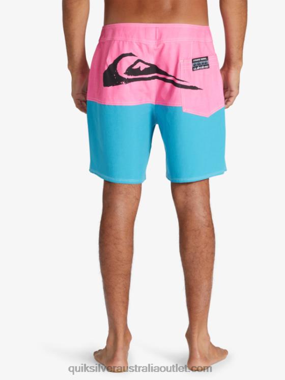 Quiksilver x Stranger Men Things Butt Logo 1986 17 Boardshorts H2N4B1720 lenora hills