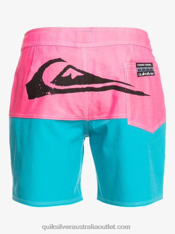 Quiksilver x Stranger Men Things Butt Logo 1986 17 Boardshorts H2N4B1720 lenora hills