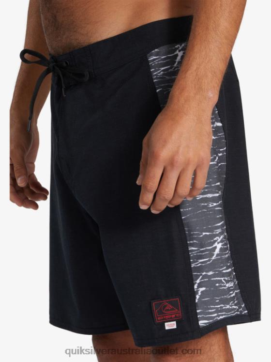 Quiksilver x Stranger Men Things Original Arch 1986 18 Boardshorts H2N4B1786 the upside down