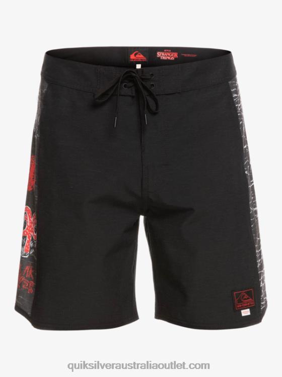 Quiksilver x Stranger Men Things Original Arch 1986 18 Boardshorts H2N4B1786 the upside down