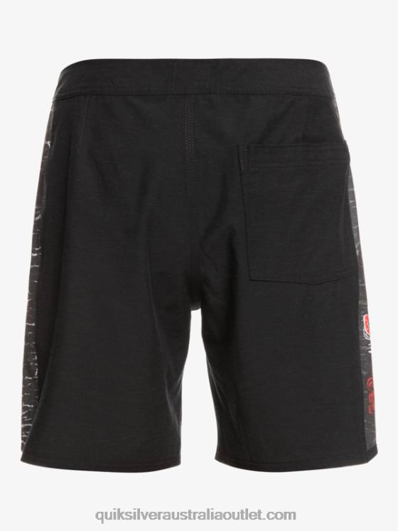 Quiksilver x Stranger Men Things Original Arch 1986 18 Boardshorts H2N4B1786 the upside down