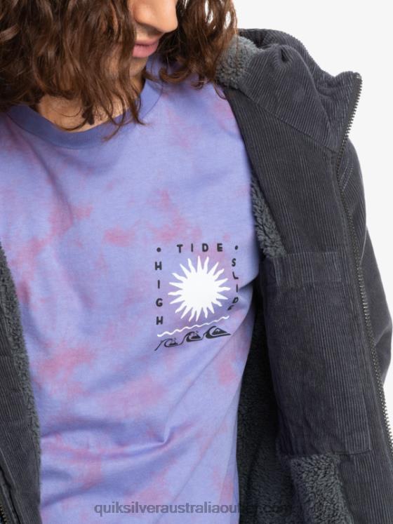 Quiksilver Men Triple Stringer Corduroy Jacket H2N4B1558 tarmac