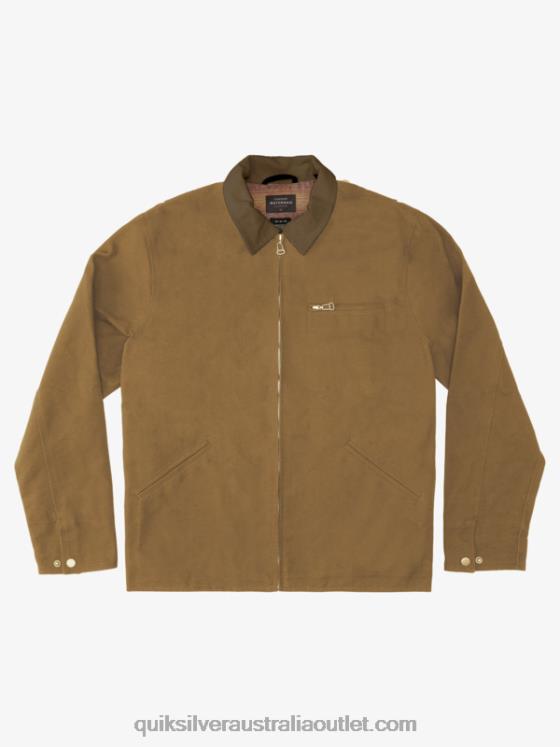 Quiksilver Men Waterman Wave Chore Workwear Jacket H2N4B1176 dijon