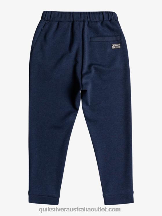 Quiksilver Men Step Off Fleece Joggers H2N4B1722 insignia blue heather
