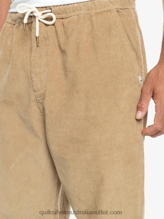 Quiksilver Men Cord Beach Cruiser Corduroy Pants H2N4B920 plage