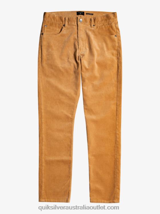 Quiksilver Men Kracker Cord Corduroy Pants H2N4B1550 plage