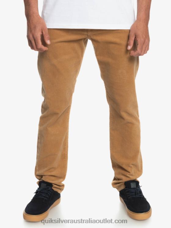 Quiksilver Men Kracker Cord Corduroy Pants H2N4B1550 plage