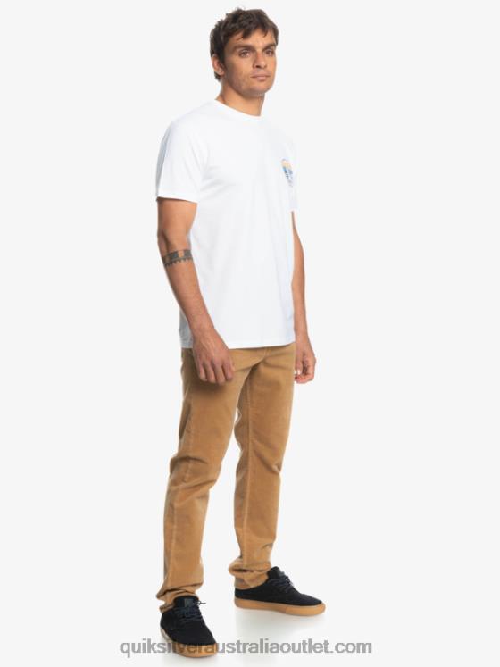 Quiksilver Men Kracker Cord Corduroy Pants H2N4B1550 plage