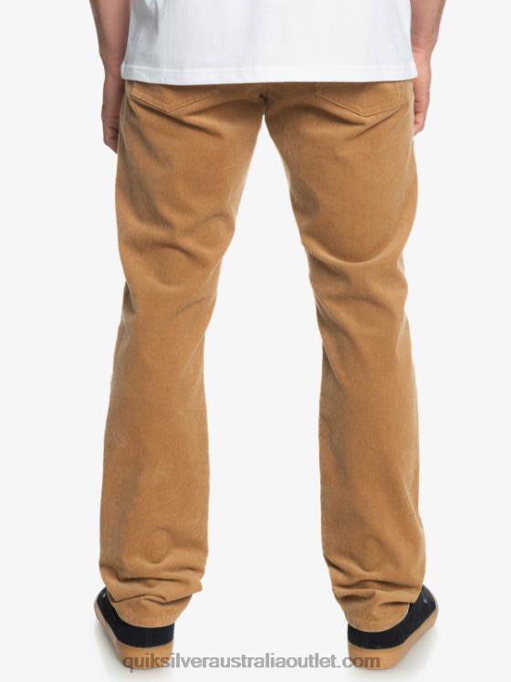 Quiksilver Men Kracker Cord Corduroy Pants H2N4B1550 plage