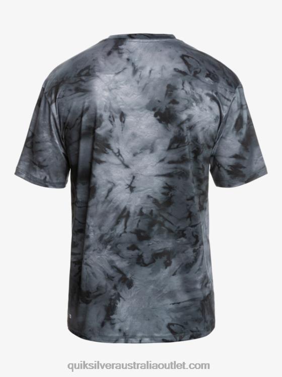 Quiksilver Men Digital Session UPF 50 Short Sleeve Surf Tee H2N4B1086 black