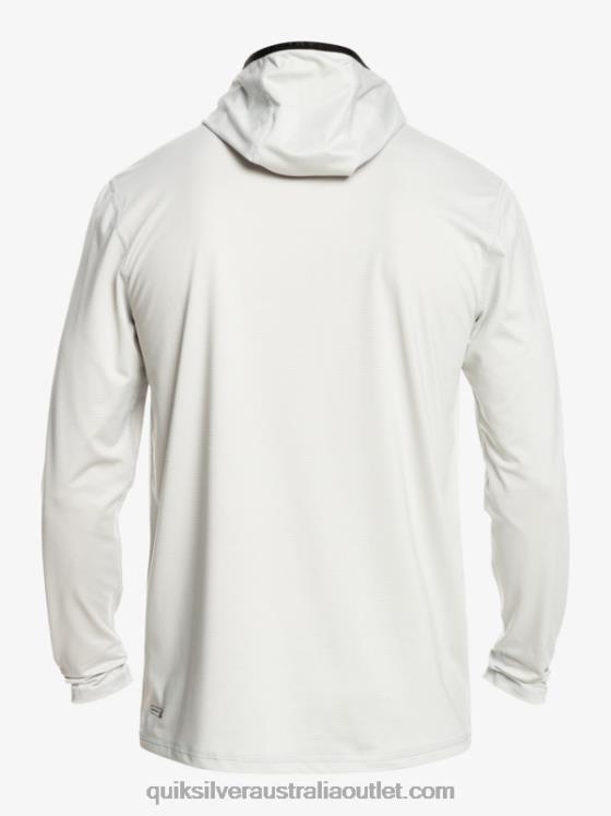 Quiksilver Men Heritage UPF 50 Long Sleeve Surf Tee H2N4B418 gray violet heather