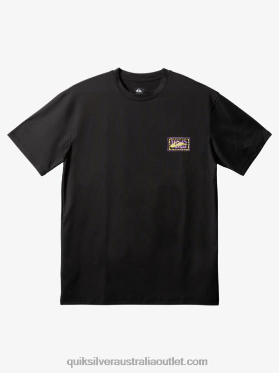 Quiksilver Men Mix Short Sleeve UPF 50 Surf Tee H2N4B1808 black