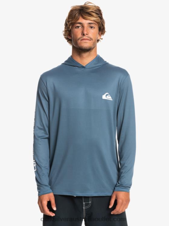 Quiksilver Men Omni Session UPF 50 Long Sleeve Surf Tee H2N4B770 bering sea