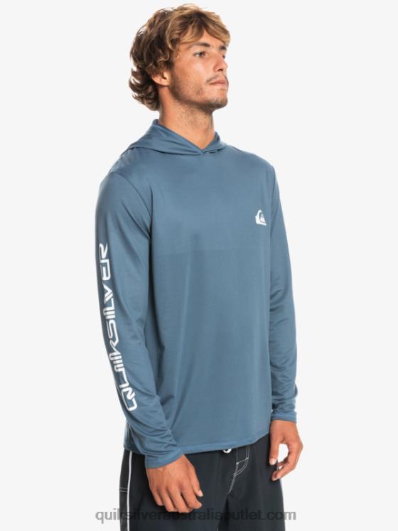 Quiksilver Men Omni Session UPF 50 Long Sleeve Surf Tee H2N4B770 bering sea