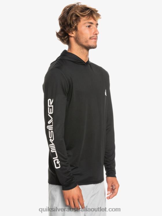 Quiksilver Men Omni Session UPF 50 Long Sleeve Surf Tee H2N4B773 black