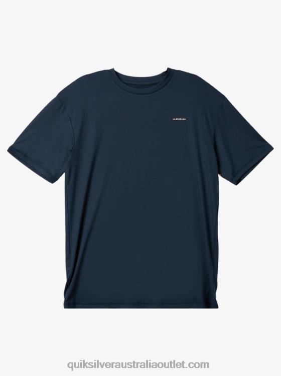 Quiksilver Men Omni Session UPF 50 Short Sleeve Surf Tee H2N4B541 midnight navy