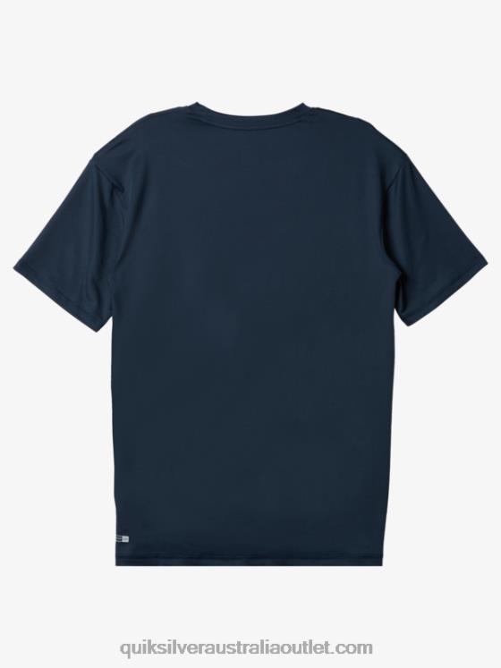 Quiksilver Men Omni Session UPF 50 Short Sleeve Surf Tee H2N4B541 midnight navy