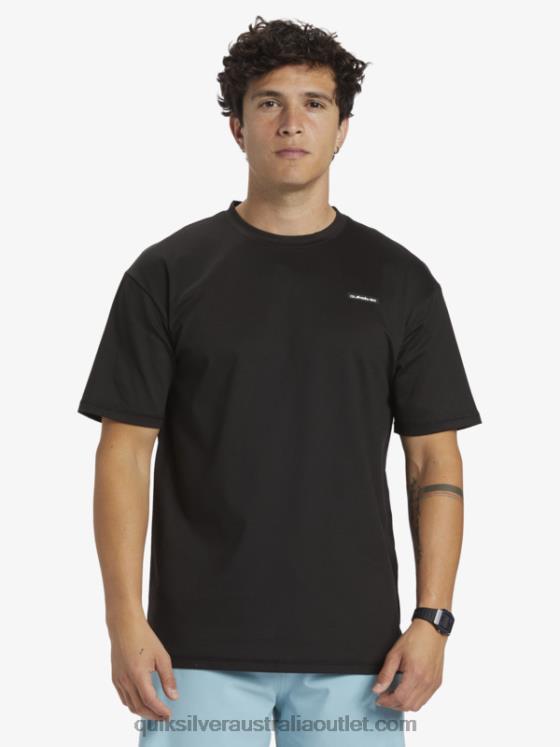 Quiksilver Men Omni Session UPF 50 Short Sleeve Surf Tee H2N4B543 black