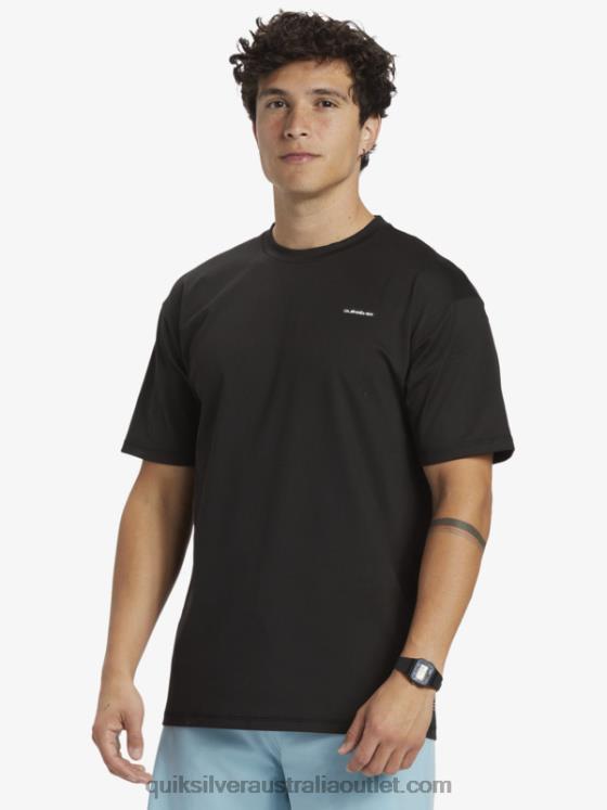 Quiksilver Men Omni Session UPF 50 Short Sleeve Surf Tee H2N4B543 black