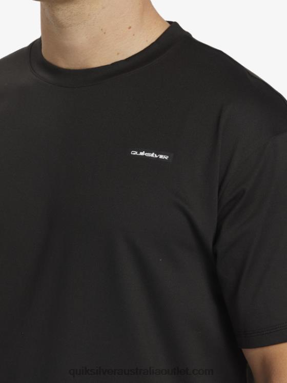 Quiksilver Men Omni Session UPF 50 Short Sleeve Surf Tee H2N4B543 black