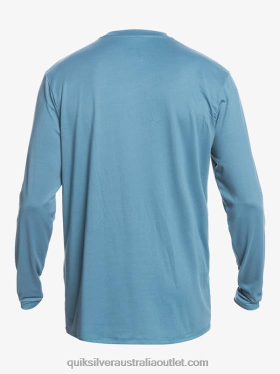 Quiksilver Men Solid Streak Long Sleeve UPF 50 Surf Tee H2N4B847 provencial