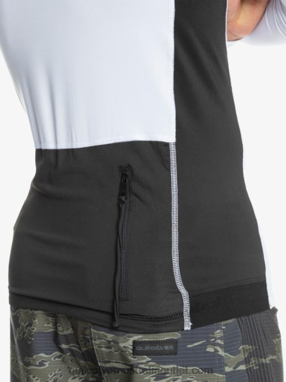 Quiksilver Men Storm Tripper Long Sleeve Rashguard H2N4B1837 white