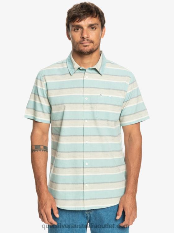 Quiksilver Men Cali Sunrise Short Sleeve Shirt H2N4B1207 plaza taupe cali sunrise 231