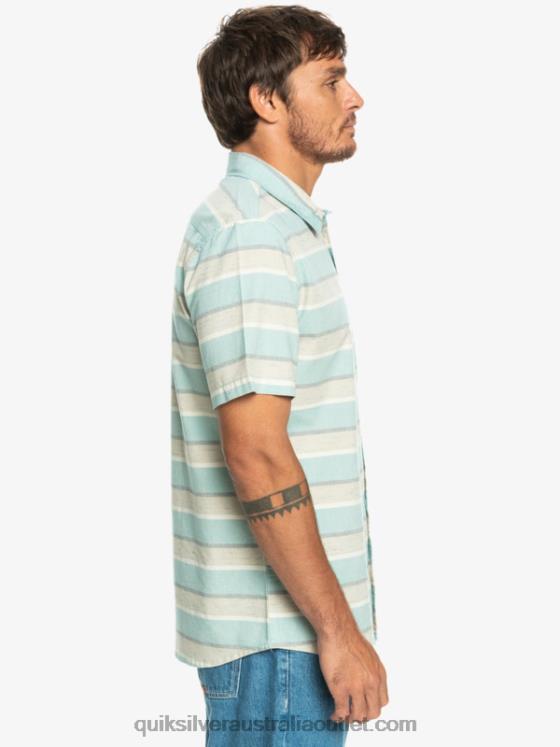 Quiksilver Men Cali Sunrise Short Sleeve Shirt H2N4B1207 plaza taupe cali sunrise 231