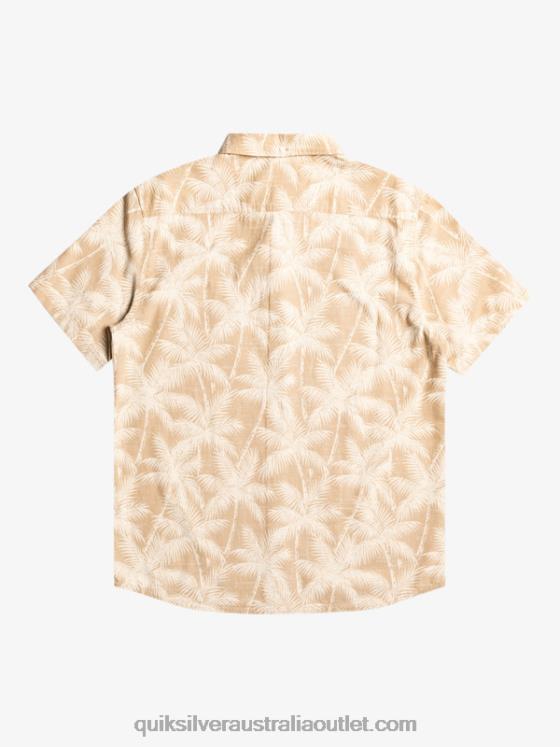 Quiksilver Men Fleeting Moment Short Sleeve Shirt H2N4B994 plage fleeting moment