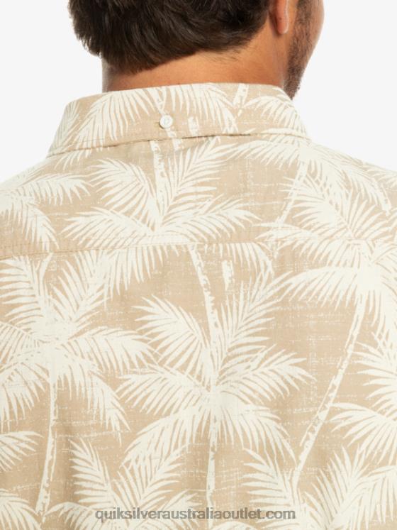 Quiksilver Men Fleeting Moment Short Sleeve Shirt H2N4B994 plage fleeting moment