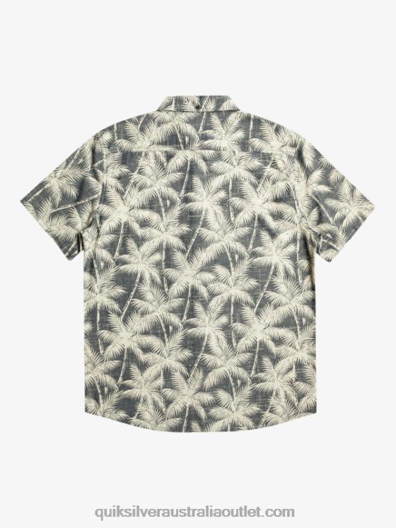 Quiksilver Men Fleeting Moment Short Sleeve Shirt H2N4B995 navy fleeting moment