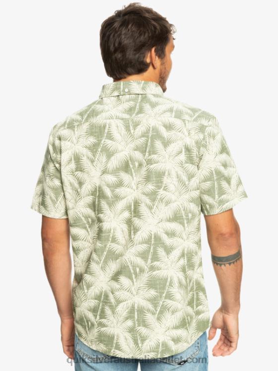 Quiksilver Men Fleeting Moment Short Sleeve Shirt H2N4B996 four leaf fleeting moment