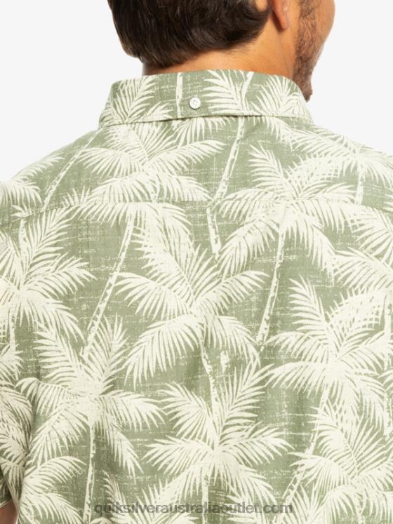 Quiksilver Men Fleeting Moment Short Sleeve Shirt H2N4B996 four leaf fleeting moment