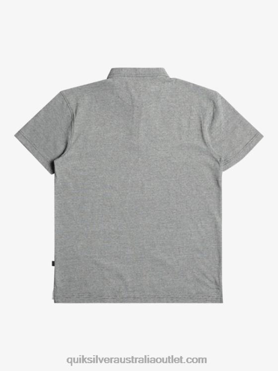 Quiksilver Men Sunset Cruise Short Sleeve Polo Shirt H2N4B476 black