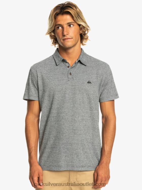 Quiksilver Men Sunset Cruise Short Sleeve Polo Shirt H2N4B476 black