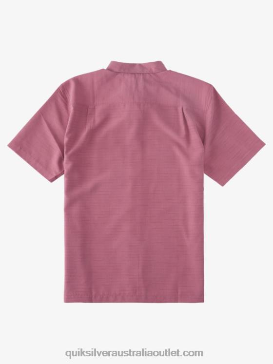 Quiksilver Men Waterman Centinela Premium Anti-Wrinkle Shirt H2N4B1302 mellow mauve centinella