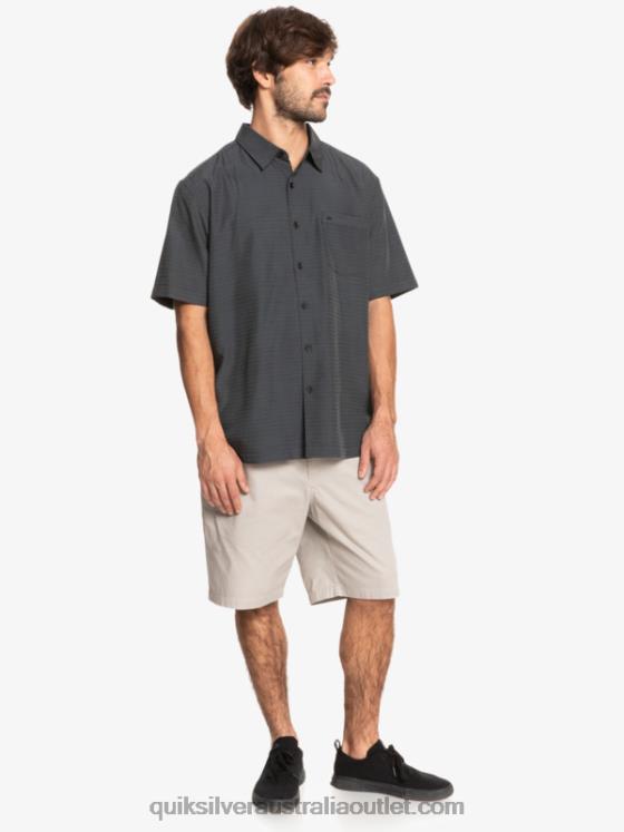 Quiksilver Men Waterman Centinela Premium Anti-Wrinkle Shirt H2N4B1303 black centinella