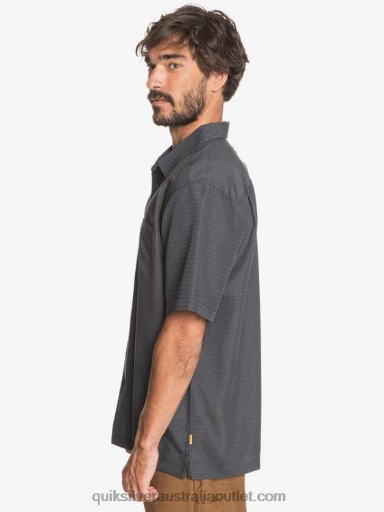 Quiksilver Men Waterman Centinela Premium Anti-Wrinkle Shirt H2N4B1303 black centinella