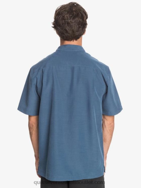 Quiksilver Men Waterman Centinela Premium Anti-Wrinkle Shirt H2N4B1304 midnight navy centinella