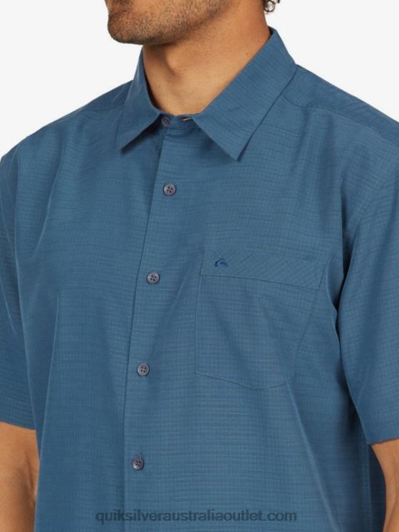 Quiksilver Men Waterman Centinela Premium Anti-Wrinkle Shirt H2N4B1304 midnight navy centinella