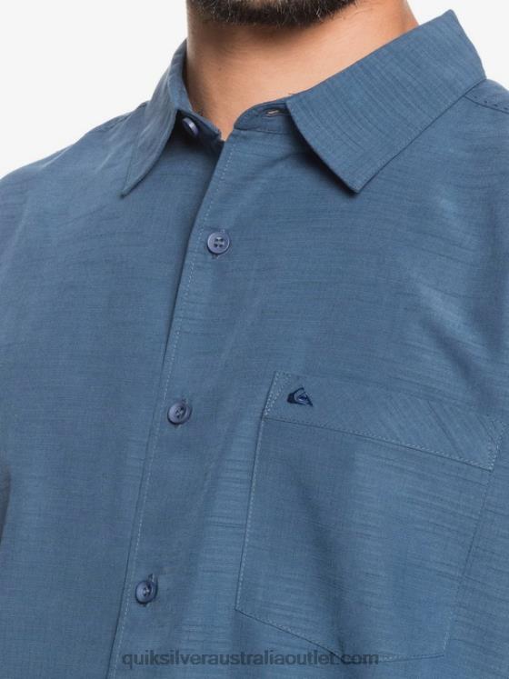 Quiksilver Men Waterman Centinela Premium Anti-Wrinkle Shirt H2N4B1304 midnight navy centinella